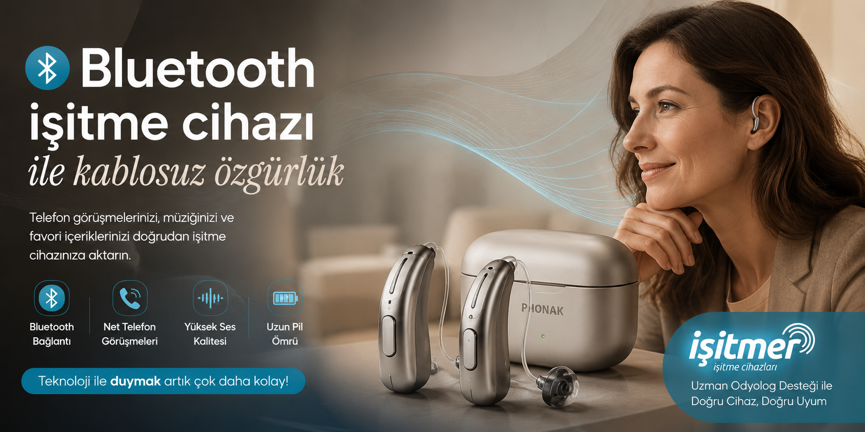 Bluetooth İşitme Cihazı