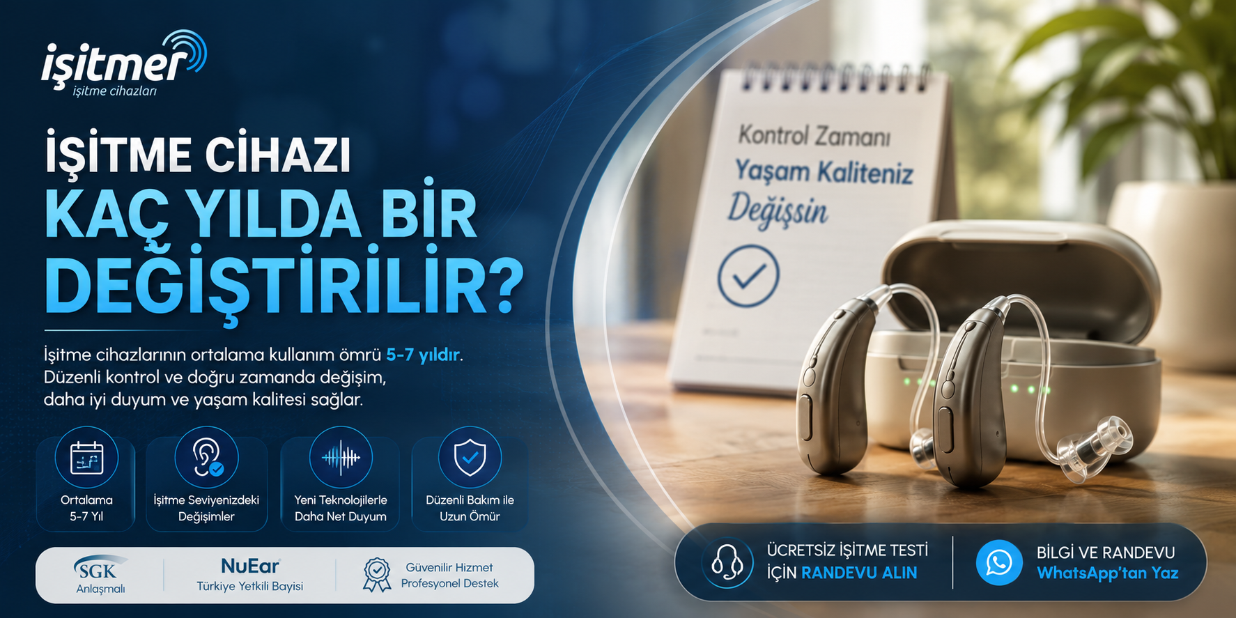 İşitme Cihazı Kaç Yılda Bir Değiştirilir?